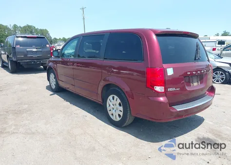2017 Dodge Grand Caravan Se z USA, uszkodzony, nr VIN 2C4RDGBG0HR854213